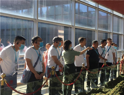 井岡山培訓(xùn)圖片_現(xiàn)場教學(xué)合影